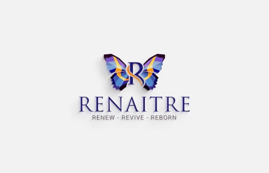 thiết kế logo RENAITRE - Mỹ phẩm làm đẹp