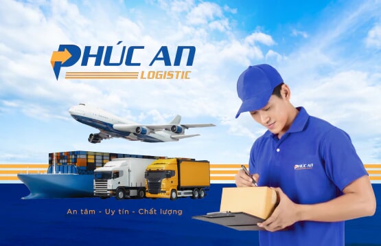 thiết kế logo PHÚC AN - Logistic