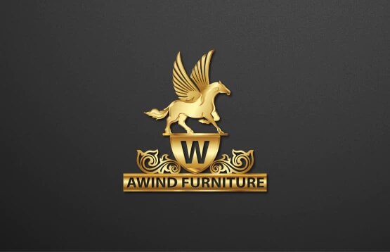 thiết kế logo AWIND FURNITURE -  Nội thất cao cấp