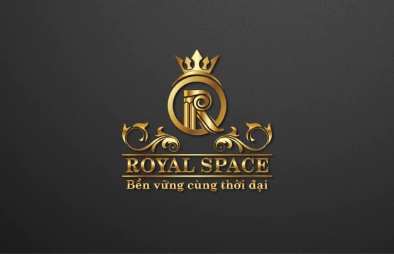 thiết kế logo ROYAL SPACE - Kiến trúc