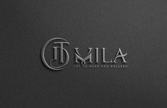 thiết kế logo DTC MILA - Hãng thời trang, may mặc